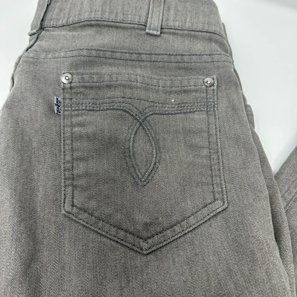 Vintage Men's 1989 Levi's 415 Jeans Gray Straight Leg Size 34x29 (Measure 34x27)